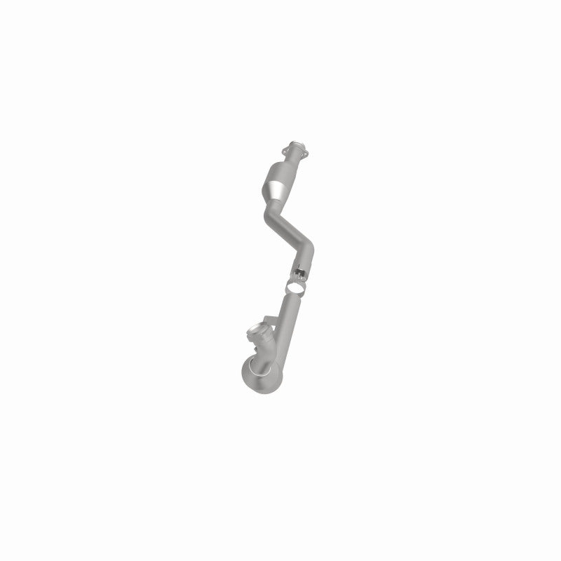 MagnaFlow 551519 carb direct-fit catalytic converter, side view of the turntable spin