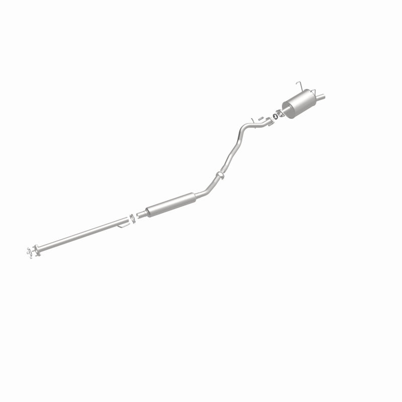 BRExhaust 106-0074 direct-fit exhaust kit, front three-quarter view of the turntable spin
