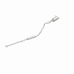 BRExhaust 106-0074 direct-fit exhaust kit, front three-quarter view of the turntable spin