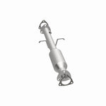 MagnaFlow 4481226 carb direct-fit catalytic converter, opposite side view of the turntable spin