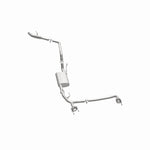 BRExhaust 106-0066 direct-fit exhaust kit, opposite side view of the turntable spin