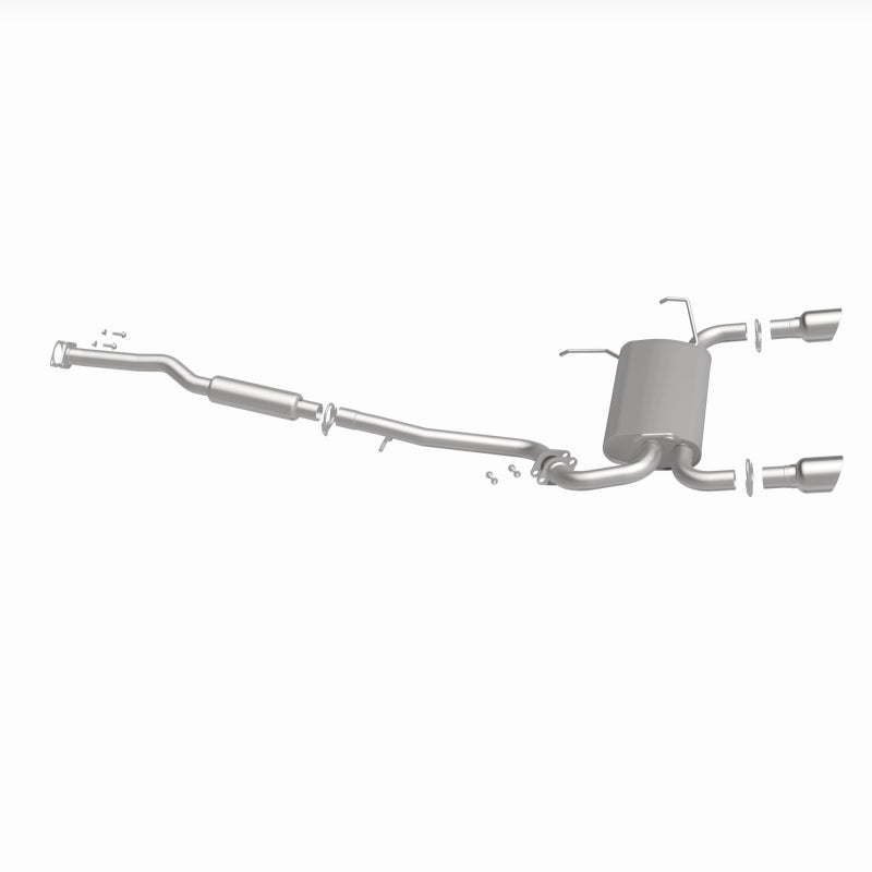 BRExhaust 106-0284 direct-fit exhaust kit, side view of the turntable spin