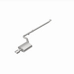 BRExhaust 106-0940 direct-fit exhaust kit, rear view of the turntable spin