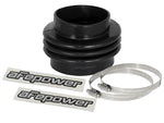 aFe Magnum FORCE Intake Coupling Kit (3-1/2 IN ID to 4 IN ID x3-1/2 IN L) Straight Bellow- Black