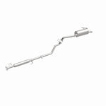 BRExhaust 106-0760 direct-fit exhaust kit, front three-quarter view of the turntable spin