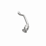MagnaFlow 5551879 carb direct-fit catalytic converter, opposite side view of the turntable spin