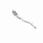 BRExhaust 106-0535 direct-fit exhaust kit, rear three-quarter view of the turntable spin