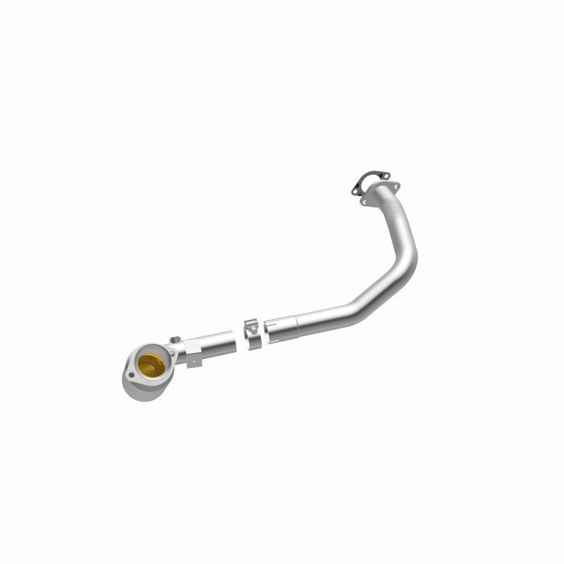 MagnaFlow 5551532 carb direct-fit catalytic converter, opposite side view of the turntable spin