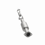 MagnaFlow 5571924 carb direct-fit catalytic converter, opposite side view of the turntable spin