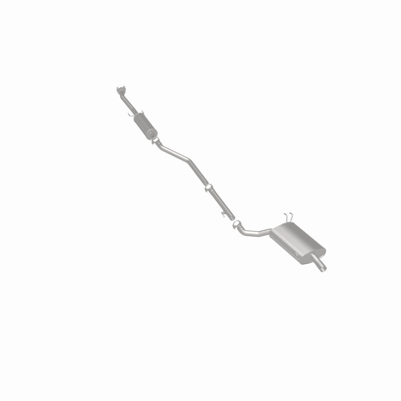 BRExhaust 106-0362 direct-fit exhaust kit, rear three-quarter view of the turntable spin