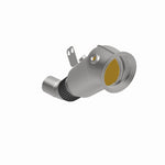 MagnaFlow 280513 oem grade direct-fit catalytic converter, front three-quarter view of the turntable spin