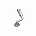 MagnaFlow 5592317 carb direct-fit catalytic converter, opposite side view of the turntable spin
