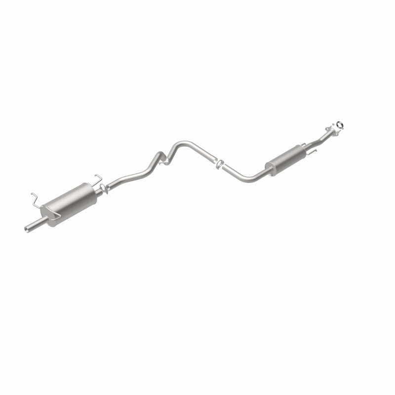 BRExhaust 106-0030 direct-fit exhaust kit, rear view of the turntable spin
