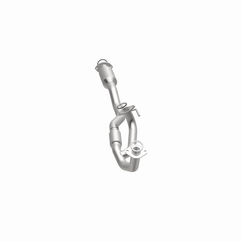 MagnaFlow 4481880 carb direct-fit catalytic converter, opposite side view of the turntable spin