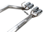 AWE Tuning 05-07 C6 Chevrolet Corvette 6.0L Track Edition Axleback Exhaust w/ Chrome Silver Tips