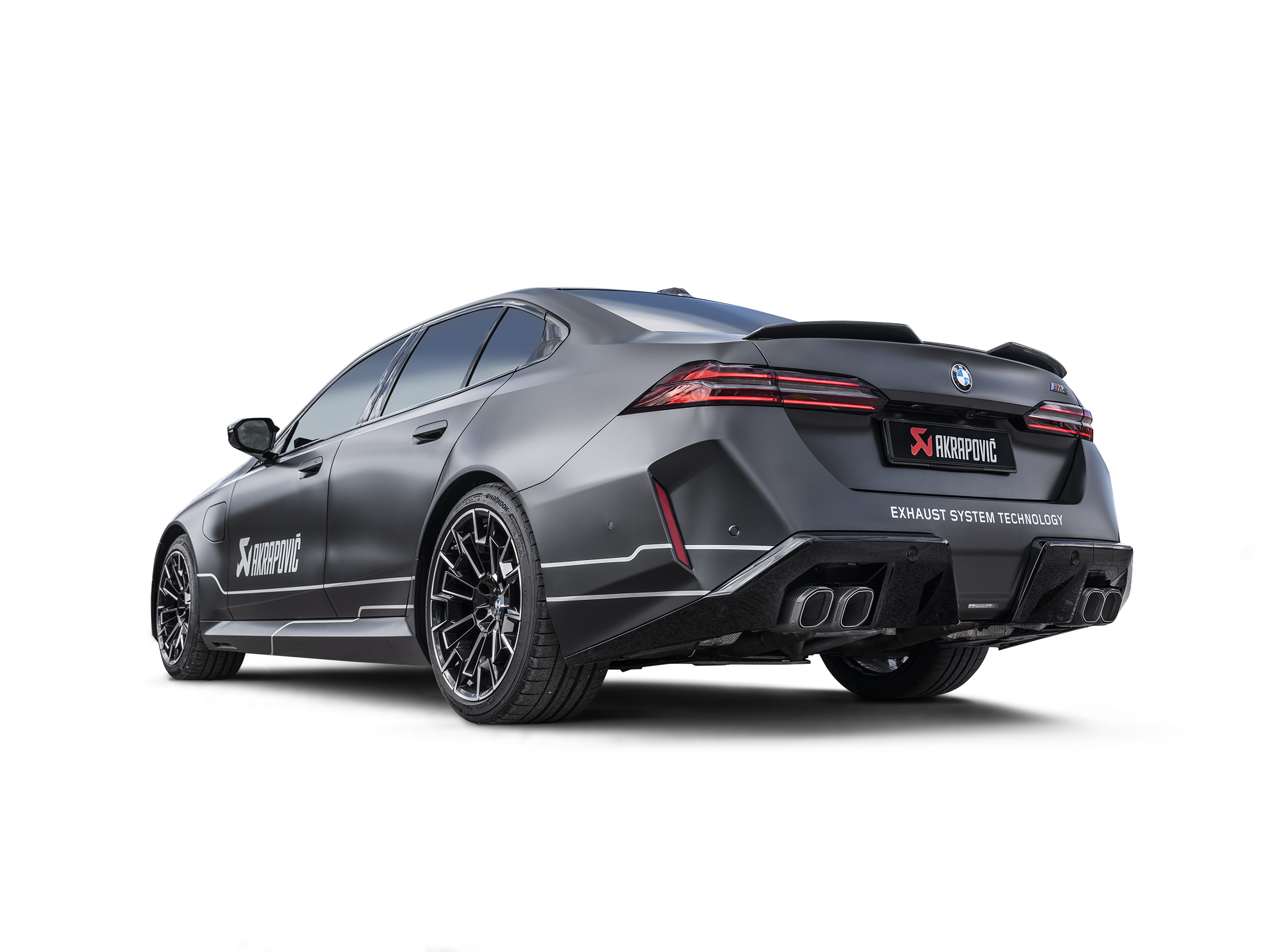 Akrapovic Evolution Line (Titanium) S-BM/T/38 for BMW M5 (G90) 2025-2026, top view