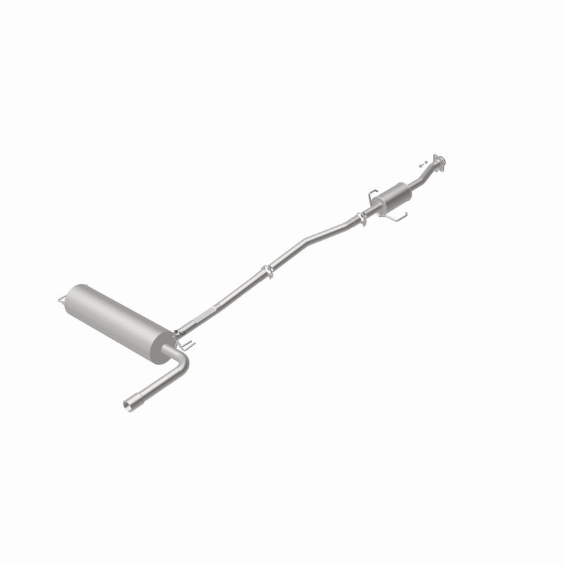 BRExhaust 106-0135 direct-fit exhaust kit, rear view of the turntable spin