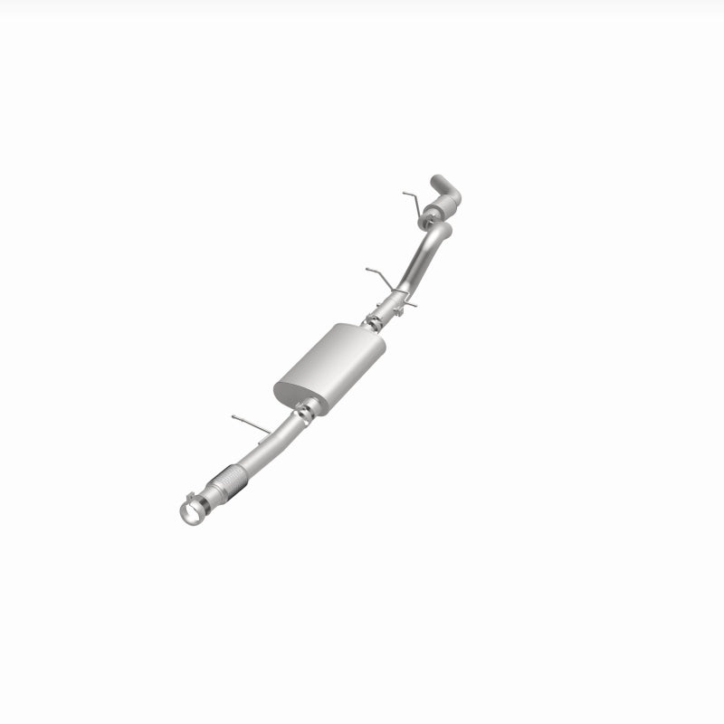 BRExhaust 106-0838 direct-fit exhaust kit, opposite front three-quarter view of the turntable spin
