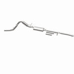 BRExhaust 106-0344 direct-fit exhaust kit, opposite rear three-quarter view of the turntable spin