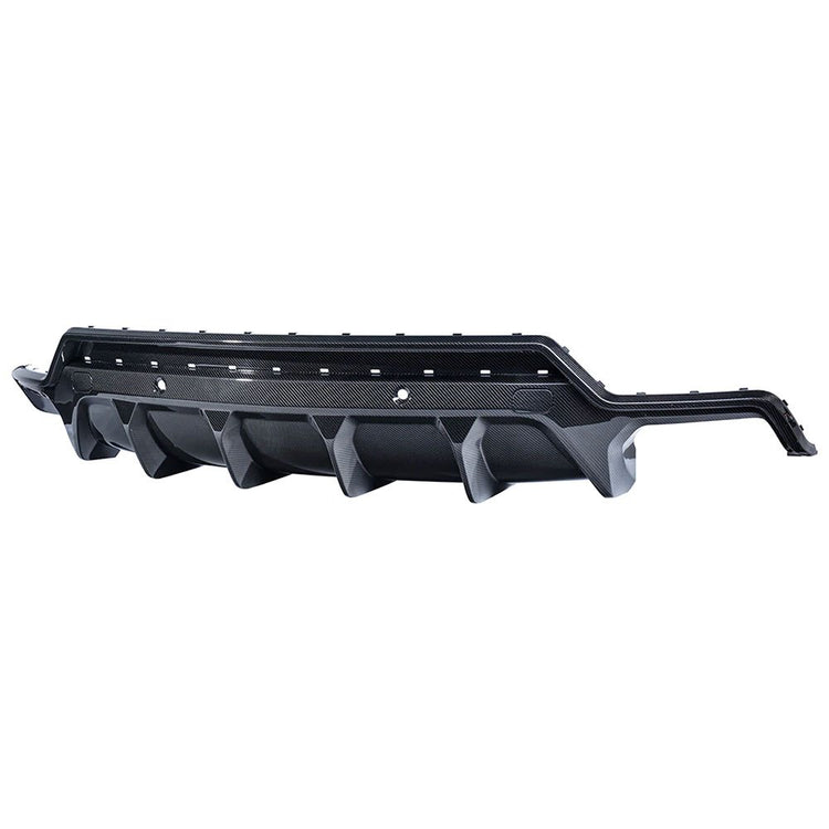 A front view of Urban Automotive Carbon Fiber Rear Diffuser Lamborghini Urus 2018+ with white background