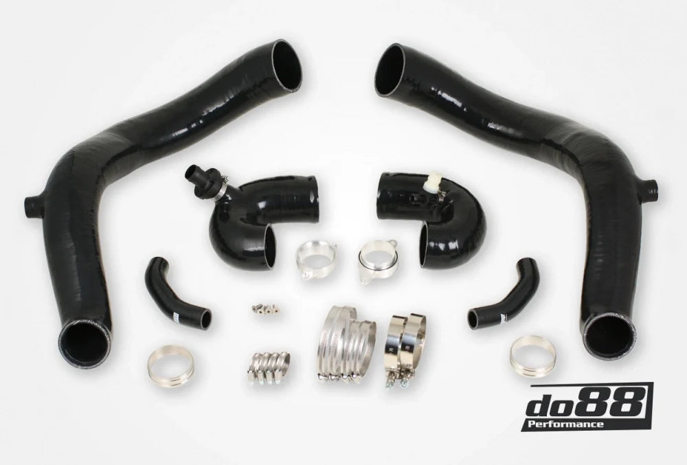 Do88 turbo inlet hoses in the Porsche 991.2 Turbo package