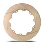 StopTech 09-15 Cadillac CTS-V Slotted Zinc Coated 2-Piece Left Brake Rotor w/ Hardware