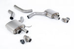 Milltek Signature Series Milltek Stainless Steel Options Upgrade Kit Titanium Axle Back System Audi RS6 C8 (Non OPF/GPF) 2019+