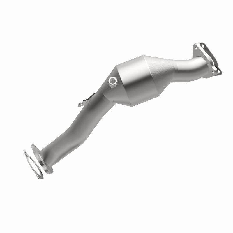MagnaFlow 5451401 carb direct-fit catalytic converter, opposite side view of the turntable spin