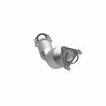 MagnaFlow 5481144 carb direct-fit catalytic converter, opposite side view of the turntable spin