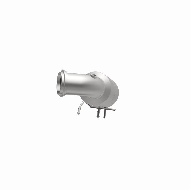MagnaFlow 5551253 carb direct-fit catalytic converter, side view of the turntable spin