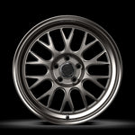 fifteen52 Holeshot RSR 18x8.5 5x108 42mm ET 63.4mm Center Bore Magnesium Grey w/ Gloss Lip