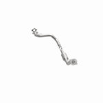 MagnaFlow 52039 oem grade direct-fit catalytic converter, opposite side view of the turntable spin