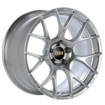 BBS RE-V7 18x9.5 5x120 ET45 Diamond Silver Wheel -82mm PFS/Clip Required