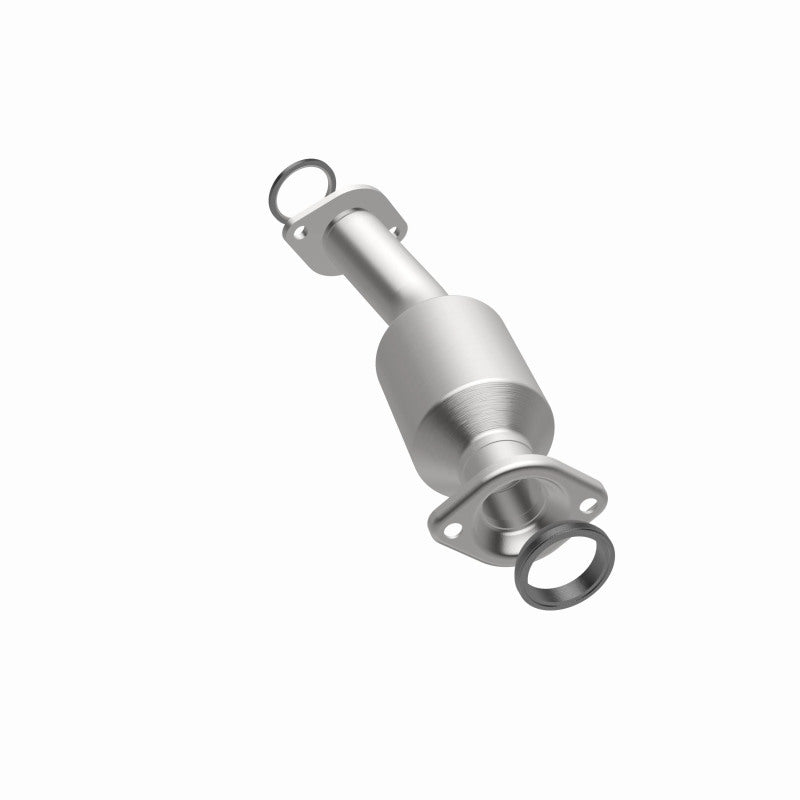 MagnaFlow 5592557 carb direct-fit catalytic converter, opposite side view of the turntable spin