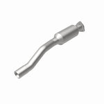 MagnaFlow 3322949 carb direct-fit catalytic converter, rear view of the turntable spin