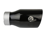 aFe MACH Force-Xp Universal Exhaust Tip 3 IN Inlet x 4-1/2 IN Outlet x 9 IN L- Black Tip