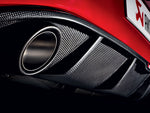 Akrapovic Volkswagen Golf GTI (VII) Slip-On Line (Titanium) w/ Carbon Tips MTP-VW/T/1H for Volkswagen Golf GTI MK7 2015-2017, detail view