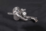 Capristo Ferrari F12 / 812 valved exhaust section with bracket and valve