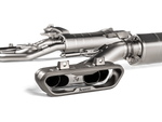Akrapovic Mercedes-AMG G 550 / G 63 Evolution Exhaust - Titanium S-ME/T/15 for Mercedes-Benz G550 W463A 2019-2024, side view