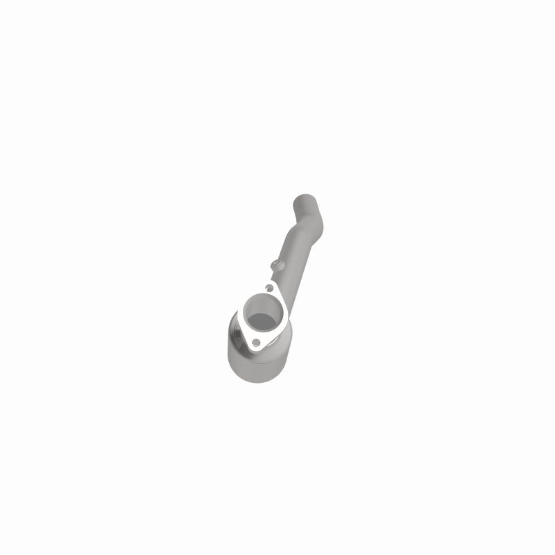 MagnaFlow 5551718 carb direct-fit catalytic converter, side view of the turntable spin