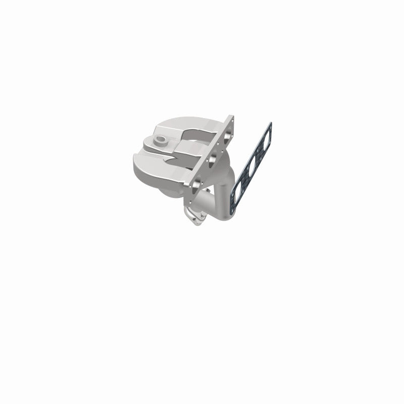 MagnaFlow 4551772 carb manifold converter, opposite rear three-quarter view of the turntable spin