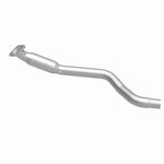 MagnaFlow 5461965 carb direct-fit catalytic converter, side view of the turntable spin