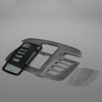 Capristo Ferrari 458 Spider carbon bonnet parts with glass panel and mesh