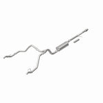 BRExhaust 106-1084 direct-fit exhaust kit, rear view of the turntable spin
