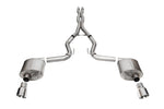 Corsa 24+ Ford MustangGT Sport Cat-Back Exhaust System 3.0in Dual Rear Exit w/4.5in Pro Series Tips