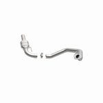 MagnaFlow 4551601 carb direct-fit catalytic converter, opposite side view of the turntable spin