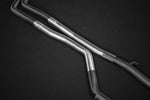 Capristo mid-silencer spare pipes for the BMW M3 F80 / M4 F82/F83, stainless