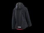 Akrapovic Womens Corpo Rain Jacket Black - 2XL