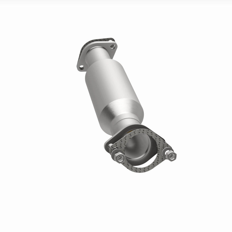 MagnaFlow 5592426 carb direct-fit catalytic converter, opposite side view of the turntable spin