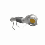 MagnaFlow 280252 oem grade direct-fit catalytic converter, front three-quarter view of the turntable spin